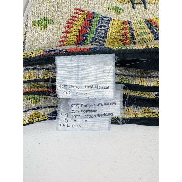 Vintage Southwestern Kokopelli Placemats Set Of 4 Dance Tapestry Native American - Picture 4 of 7